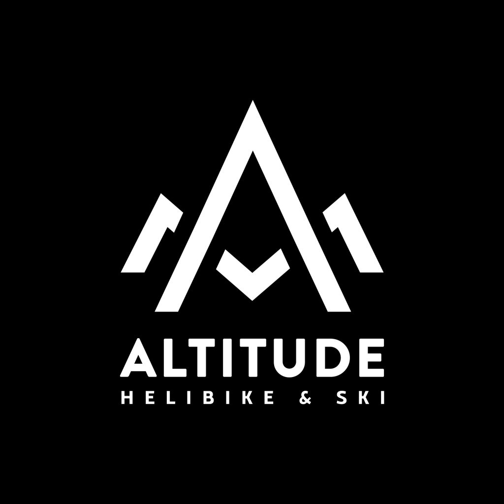 Logotipo Altitude Helibike y Heliski